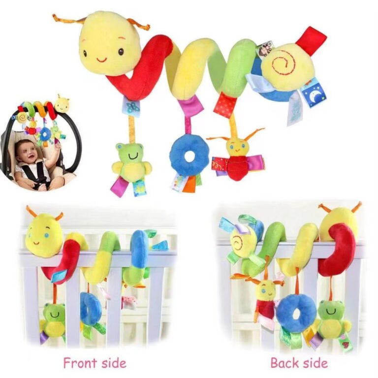 Brinquedo PACIFICAR De Pelúcia Bebe Enrolado Cama