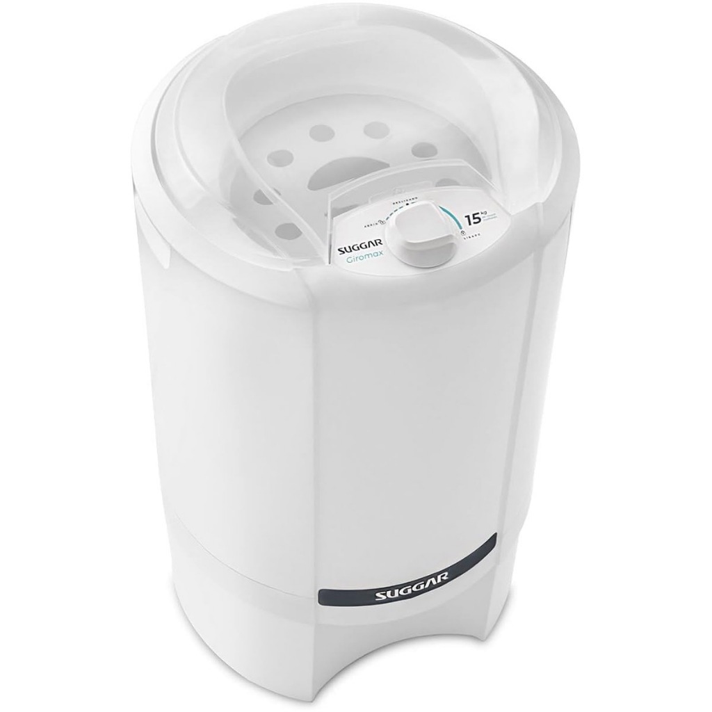 Centrifuga De Roupas Giromax 15 Kg Branca Suggar Cor Branco