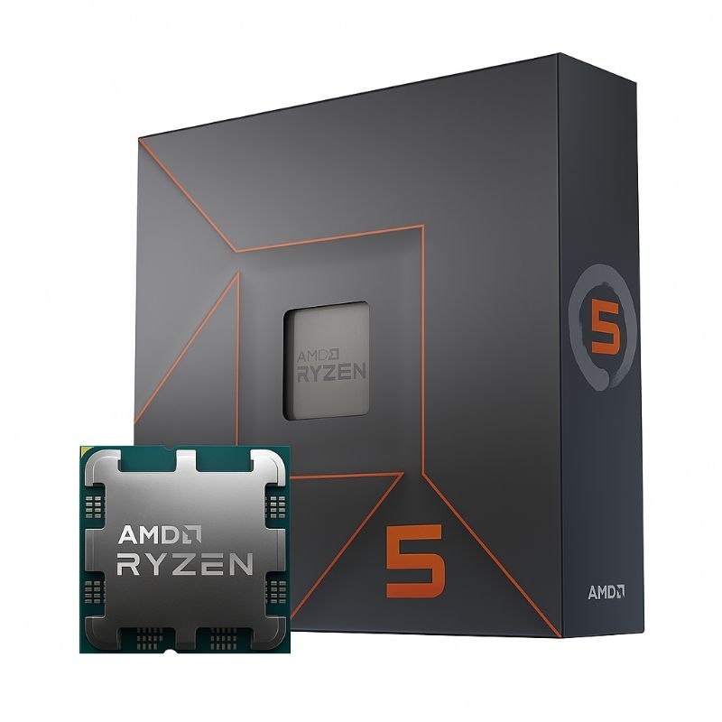 Processador AM5 Ryzen 5 7600X 4.7GHz (5.3GHz Turbo) – Lacrado