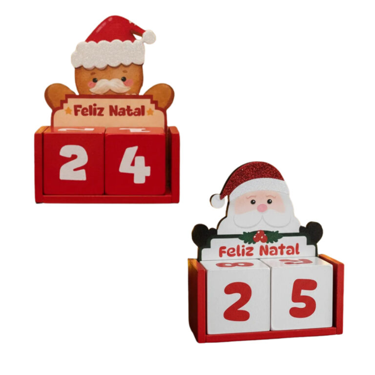 Mini Calendário De Natal / Pascoa Decorativo Em M