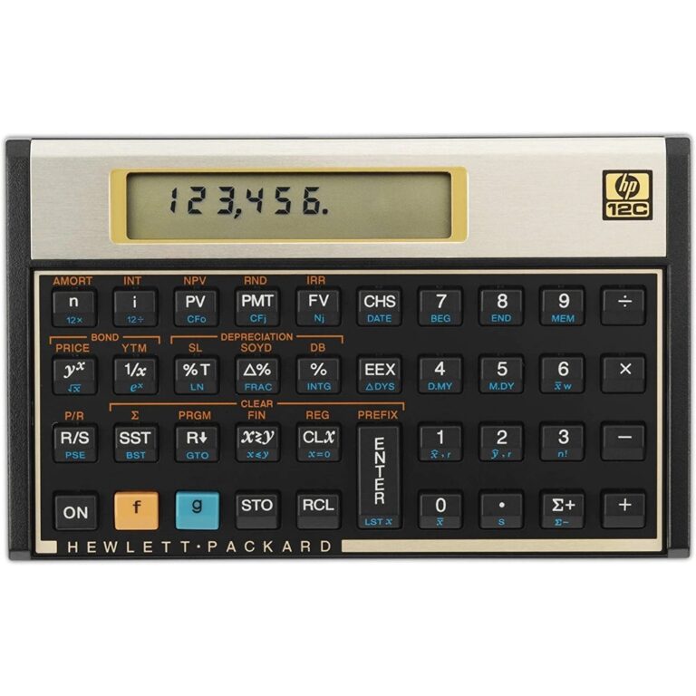 Calculadora Financeira Hp 12c Gold Nova Original L