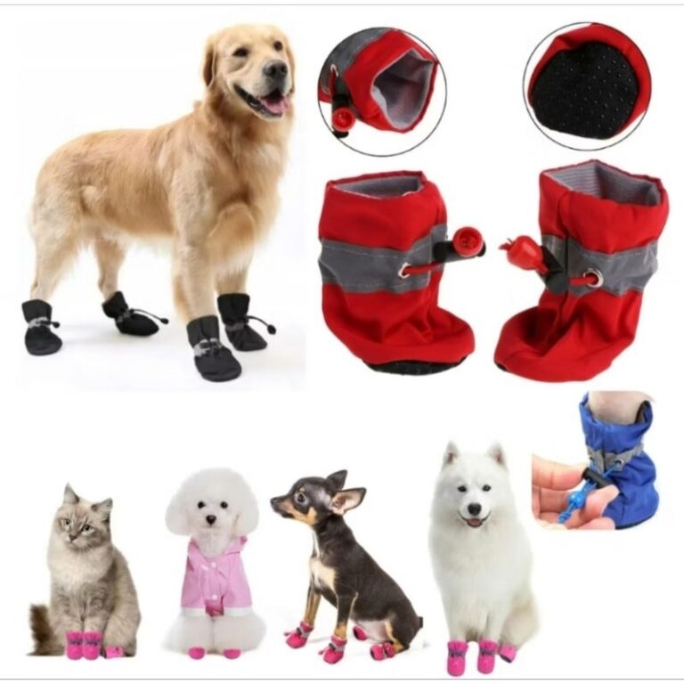 Sapatinho cachorro Bota ajustável Pet cães e Gat