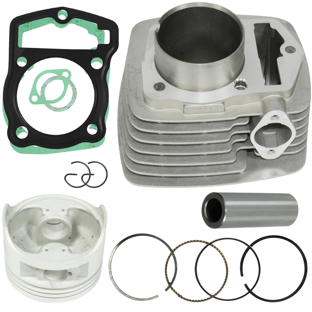 Kit motor cilindro completo CBX200 Strada NX200 XR200R 1993 a 2003