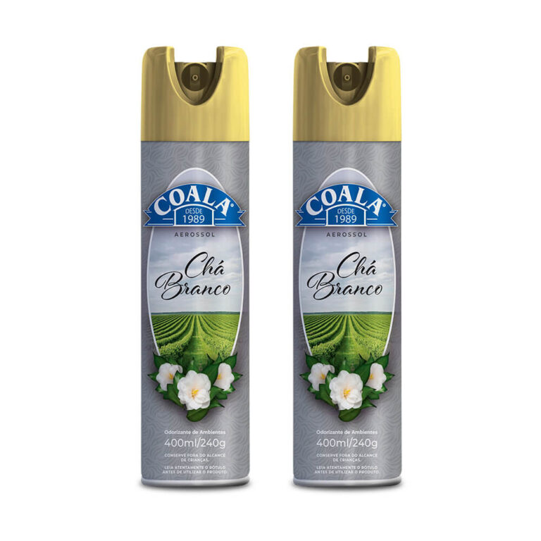 Kit Coala 2 Aerossol – Chá Branco