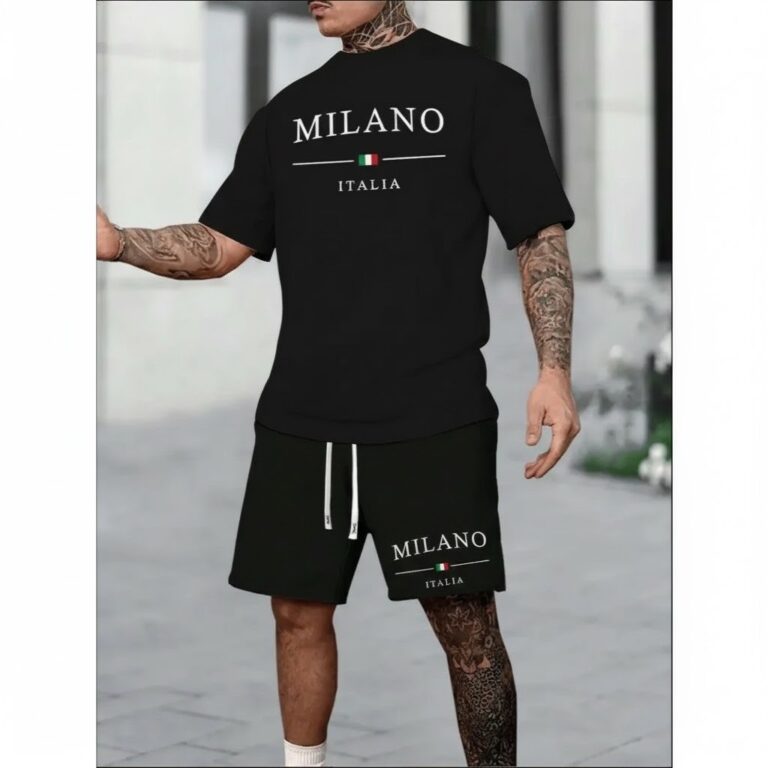 Conjunto Masculino Camiseta e Short Tectel Milano 