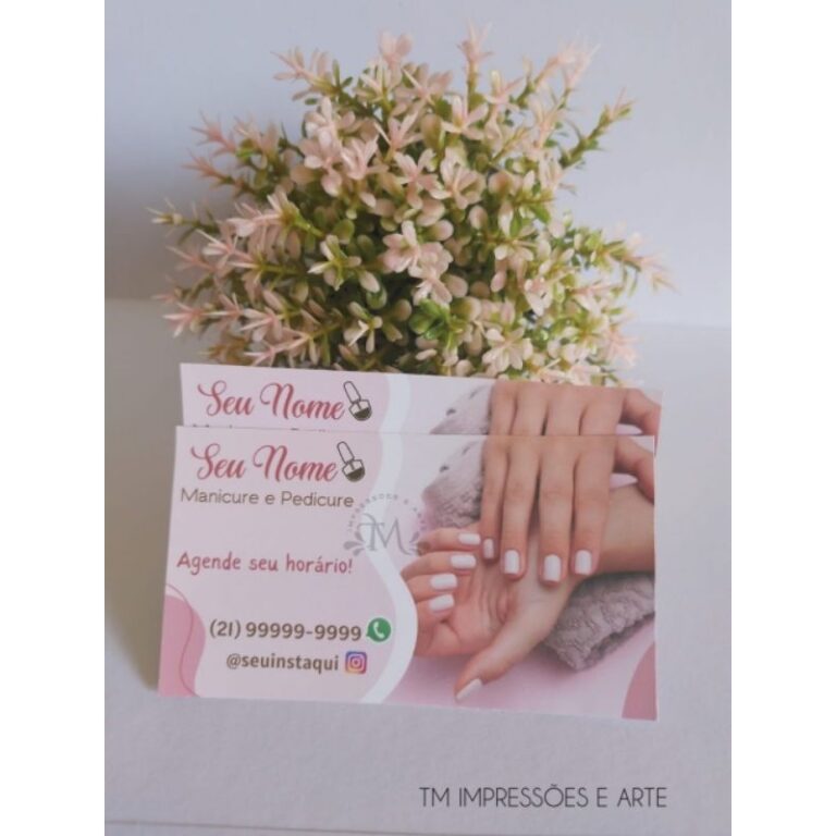 Cartões de Visitas  ( Em papel fotográfico, mais