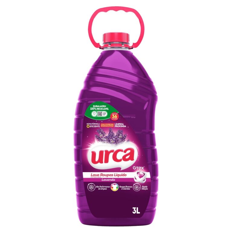 Lava Roupas Liquido Urca Lavanda – 3L