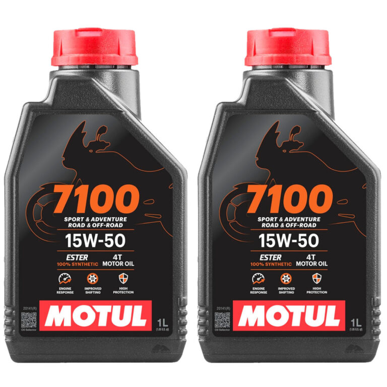 2 Litros Óleo De Motor Lubrificante Motul 7100 4t