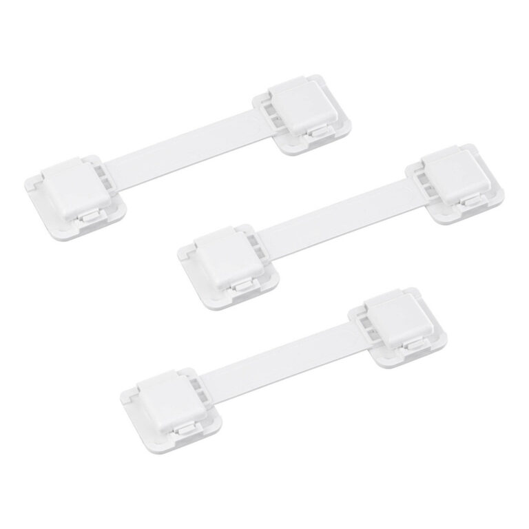 Kit 03 Trava De Gaveta Armário Segurança Proteto