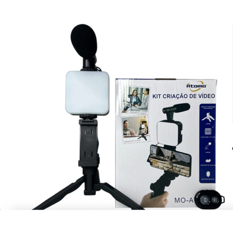 KIT CRIAÇÃO DE VÍDEO ÁTOMO MO-AY-49B