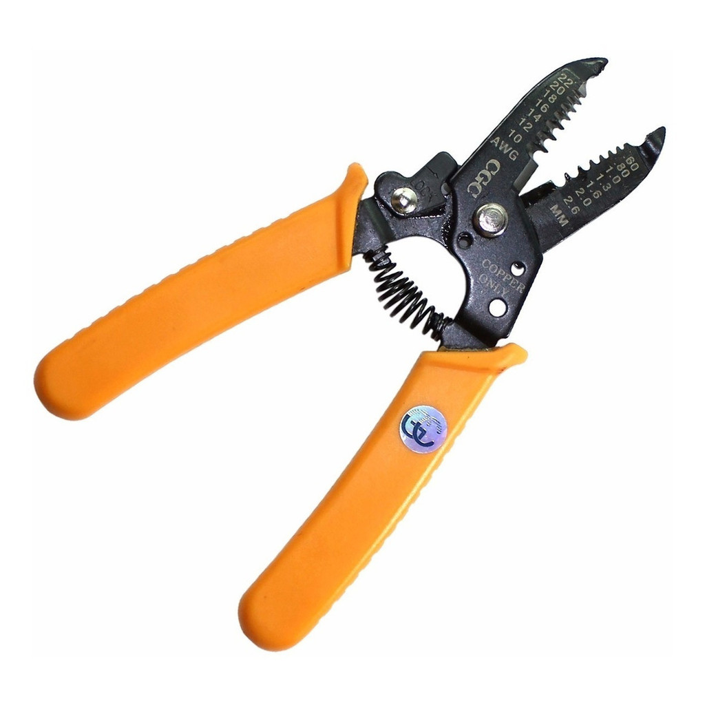 Alicate Cortador E Decapador De Fios Profissional