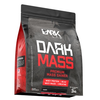 Hipercalórico Dark Mass 3KG + Coqueteleira Fuse 7