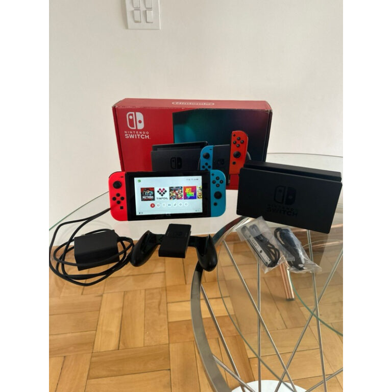 NOTA FISCAL Nintendo switch desbloqueado VIA CHIP 