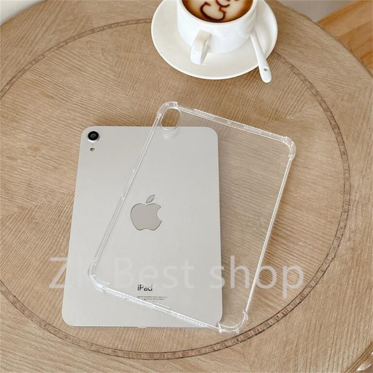Capa case tablet transparente TPU para Ipad 5 6 7 
