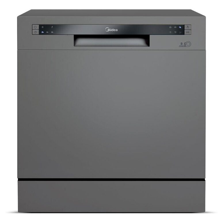 Lava-Louças Midea Cinza com 08 Serviços, 06 Prog