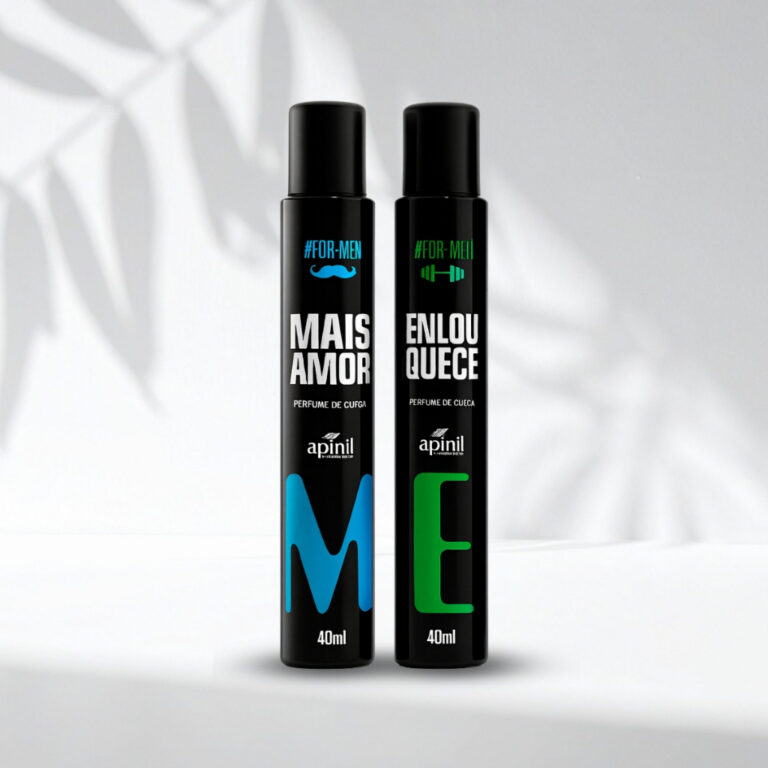 Kit com 2 Perfumes de Cueca Apinil | 40ml