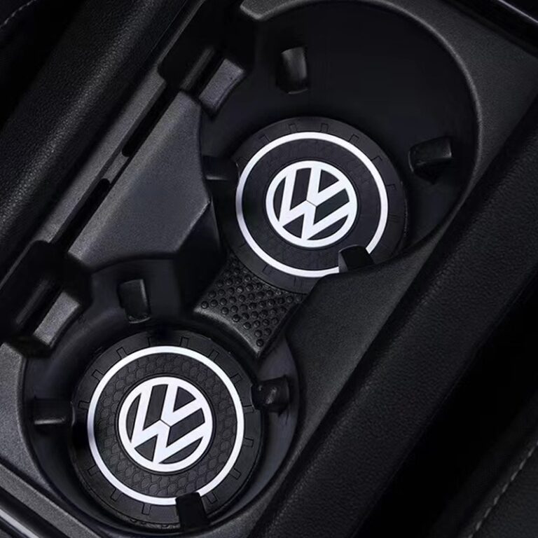 1/2pcs Logotipo Do Carro Silicone Antiderrapante A