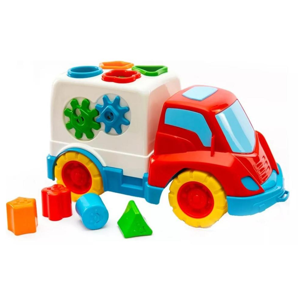 Brinquedo Carrinho Didático Bebe Peças De Encaixar – Samba Toys –