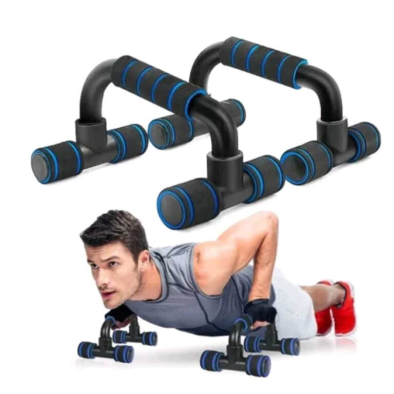 Par de Barra para Flexão Antiderrapante | Treino 