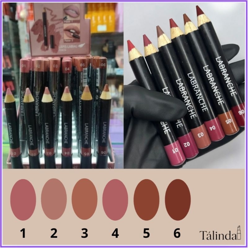 Lápis Contorno Labial Jumbo Toque Macio – Unitário – Labranche – LA1102