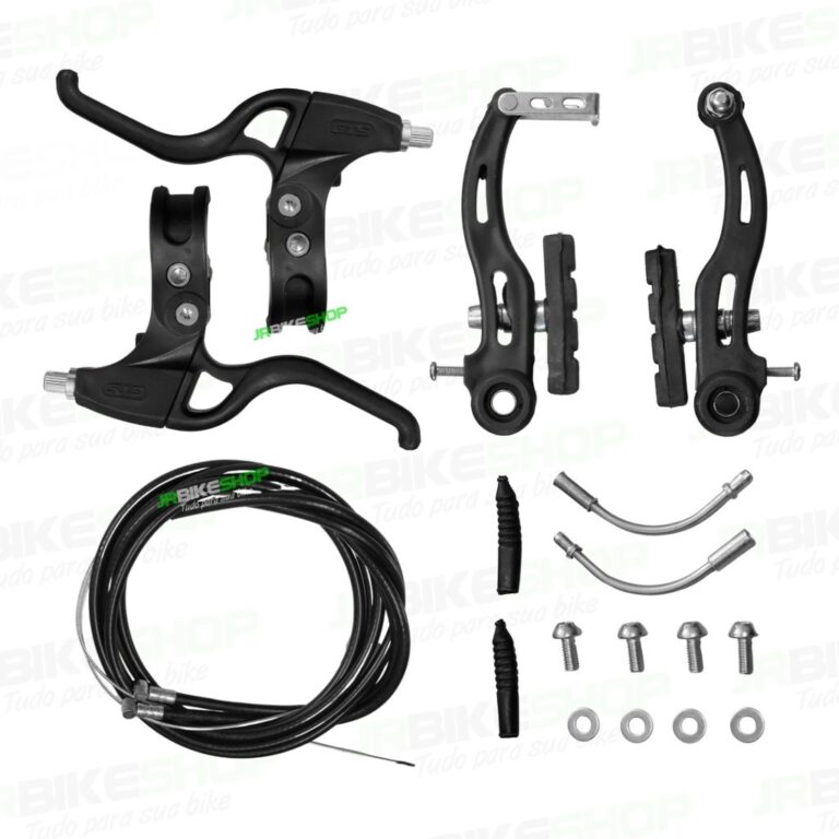 Kit Freio V Brake GTS Completo Manete Cabos Capa C