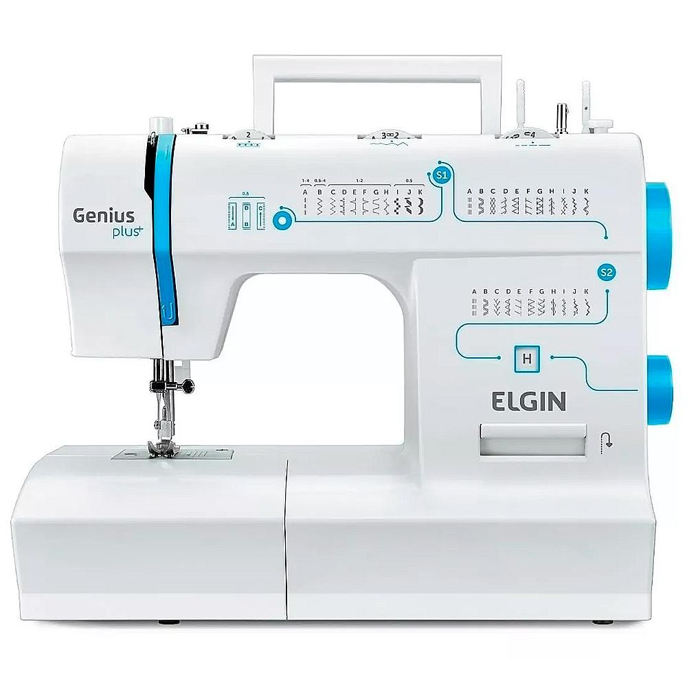Máquina de Costura Elgin Genius Plus JX 4035 31 Pontos 127V