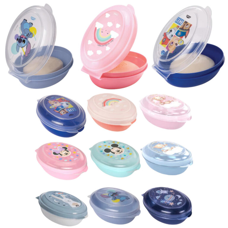 Saboneteira Infantil 180ml Personagem Plasútil Be