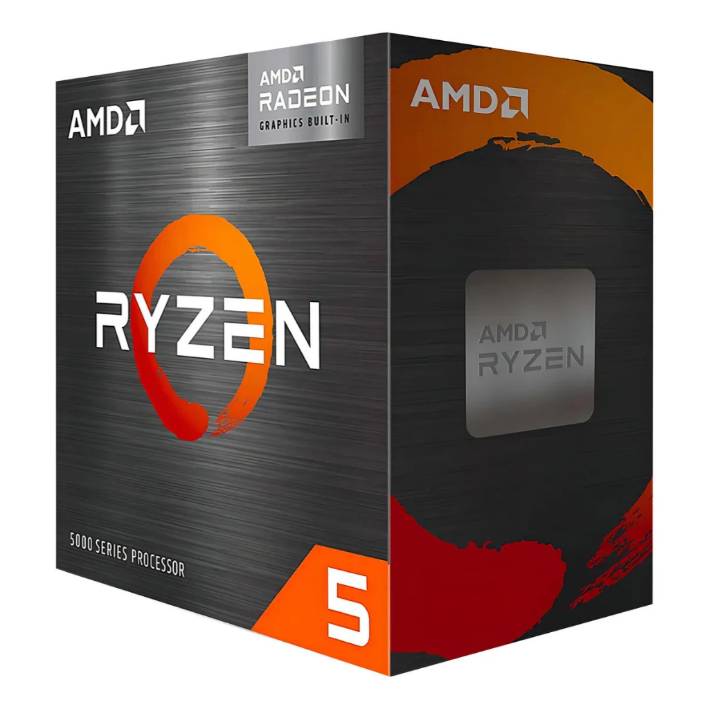 Processador AMD Ryzen 5 5600GT, 3.6GHz (4.6GHz Turbo), 6-Cores 12-Threads, AM4, 100-100001488BOX