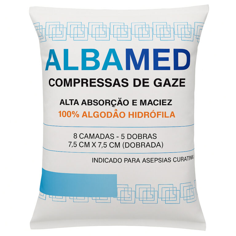 kit 3 pacotes Compressa Gaze Curativo 09, 11 e 13 