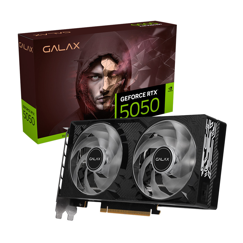 Placa de Vídeo GALAX RTX 5050 8GB GDDR6 128 Bits