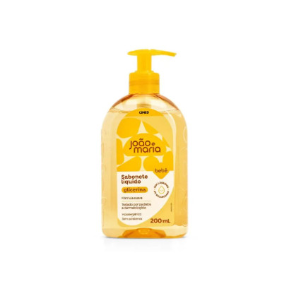 Sabonete Líquido Bebê Cimed João e Maria Glicer