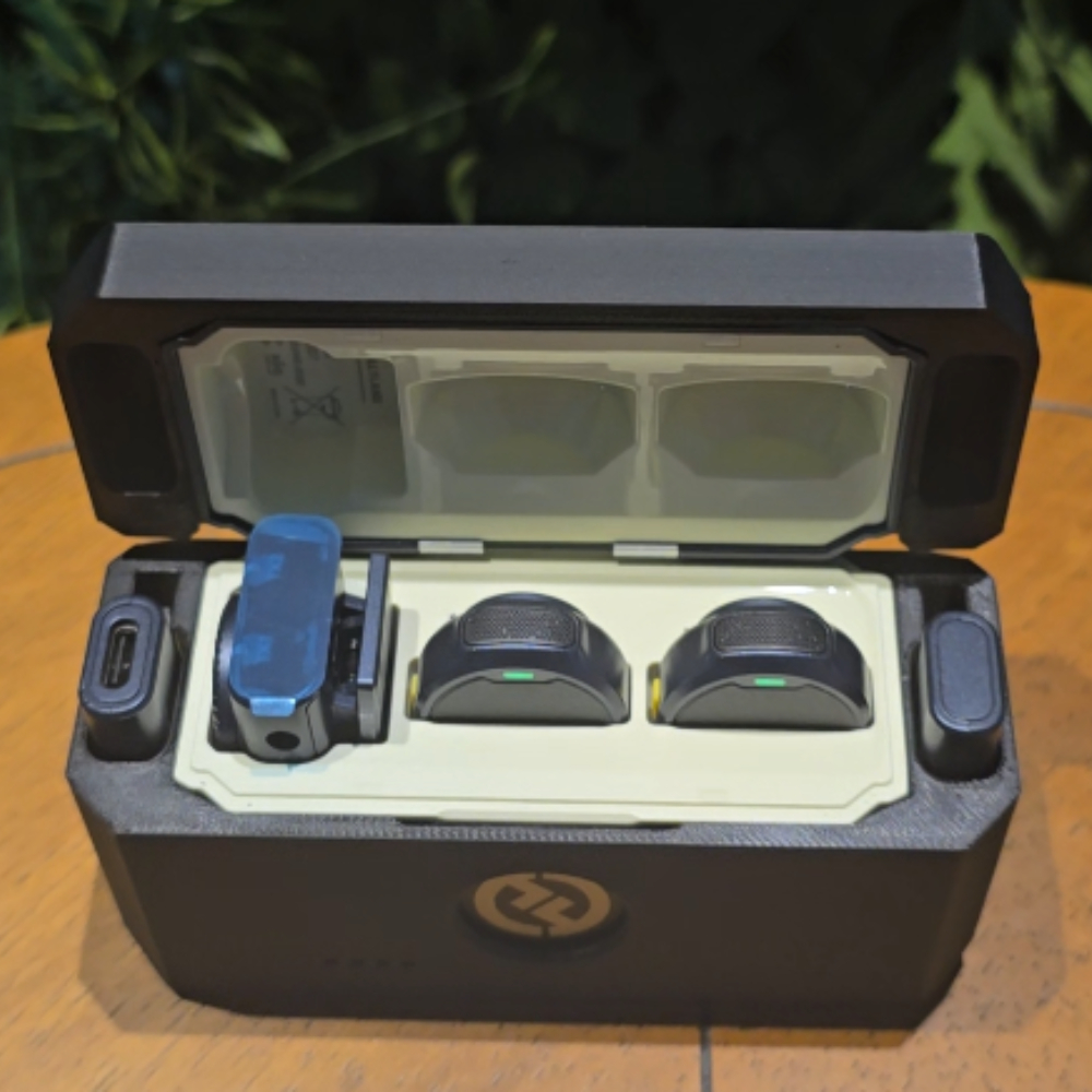 Case Extensora para Acessórios do Microfone de Lapela Lark M2 Hollyland