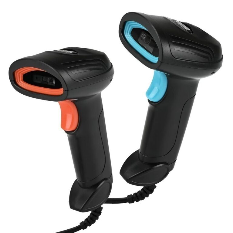 Leitor de Código de Barras e QR Code com Fio USB 