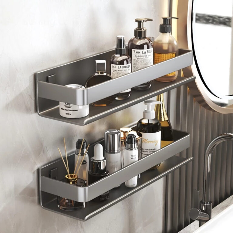 KIT Suporte De Shampoo Prateleiras De Banheiro Sem