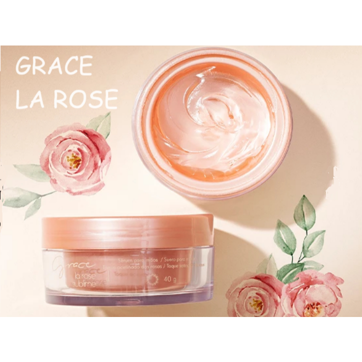 Sérum Para As Mãos Grace La Rose Sublime 40g Hin