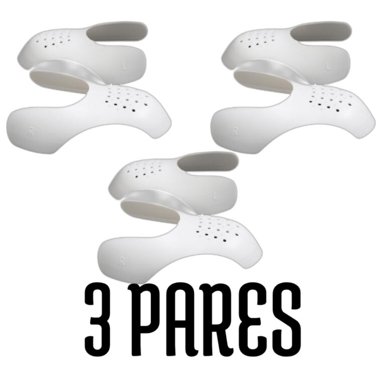 Kit 3 Pares Anti Crease | Protetor de Toebox | Evi