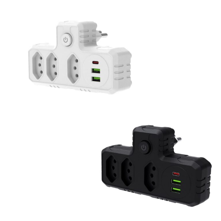 Adaptador de Extensão Portátil Universal com USB