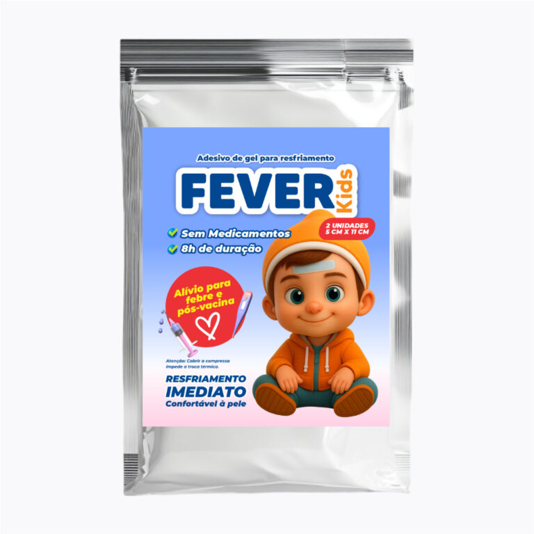 Fever Kids Adesivo Refrescante Infantil Febre e P�