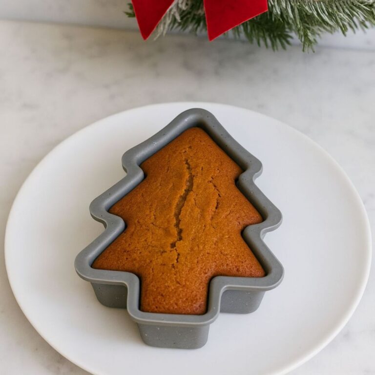 Mini Forma de Silicone Árvore Natal