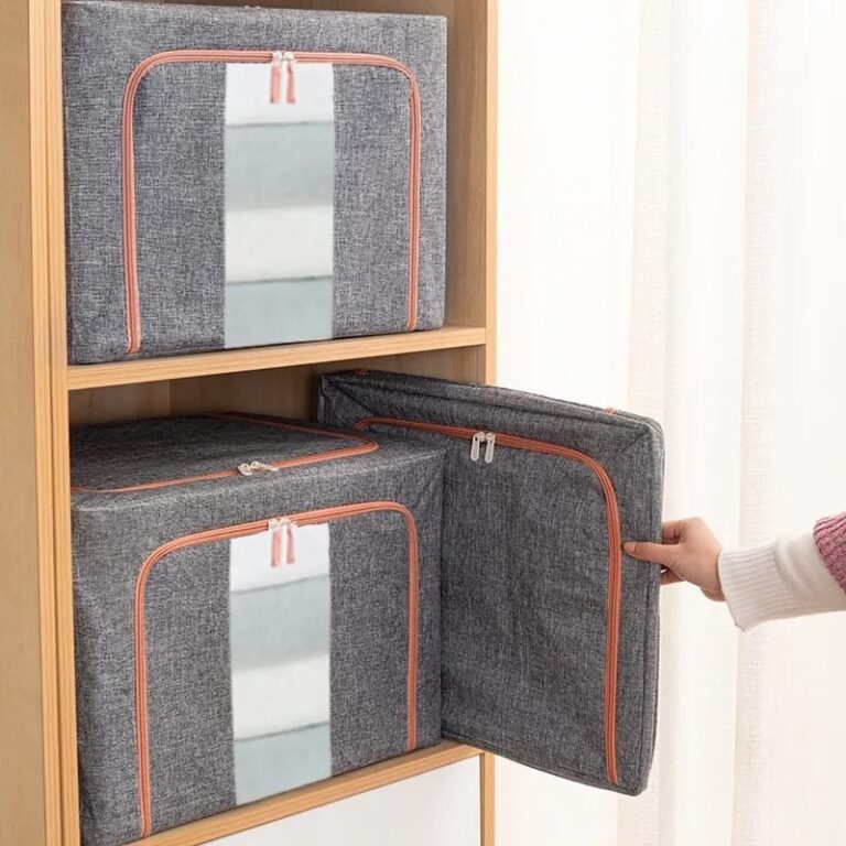 Caixa Organizadora Roupas Brinquedos Lençol Edred