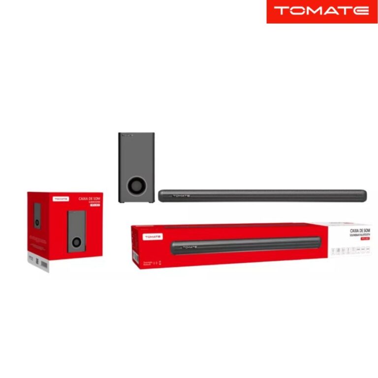 Soundbar Subwoofer 180w Bluetooth 3.1 Canais Tomat