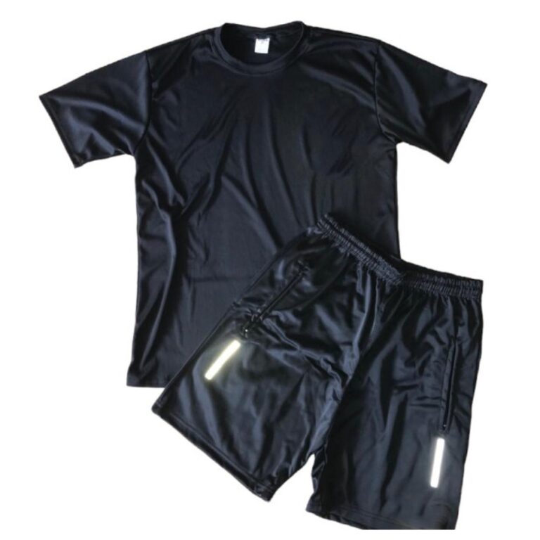 Kit 1 Bermuda Esportiva + 1 Camiseta Masculina Dry