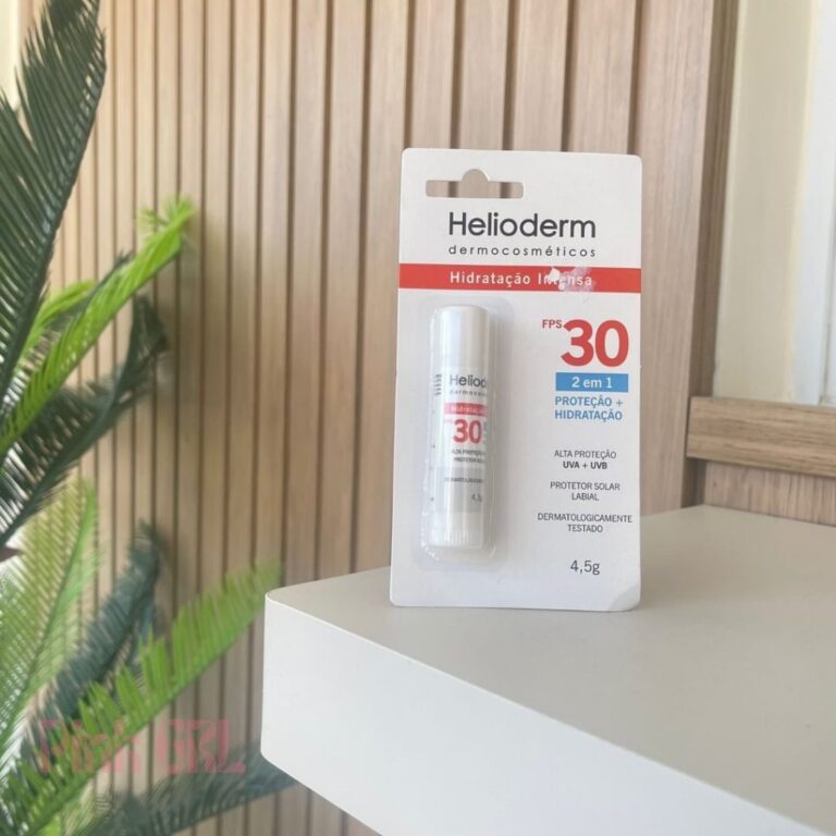 Protetor Solar Labial Helioderm Suncare Fps 30 4,5