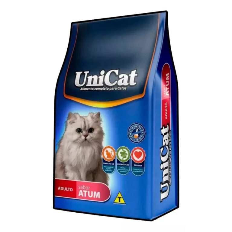 Ração Unicat Para Gatos Adulto Sabor Atum 10,1kg