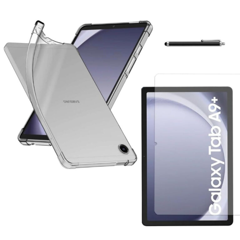 Kit Capa Transparente Para Tablet Galaxy Tab A9+/A