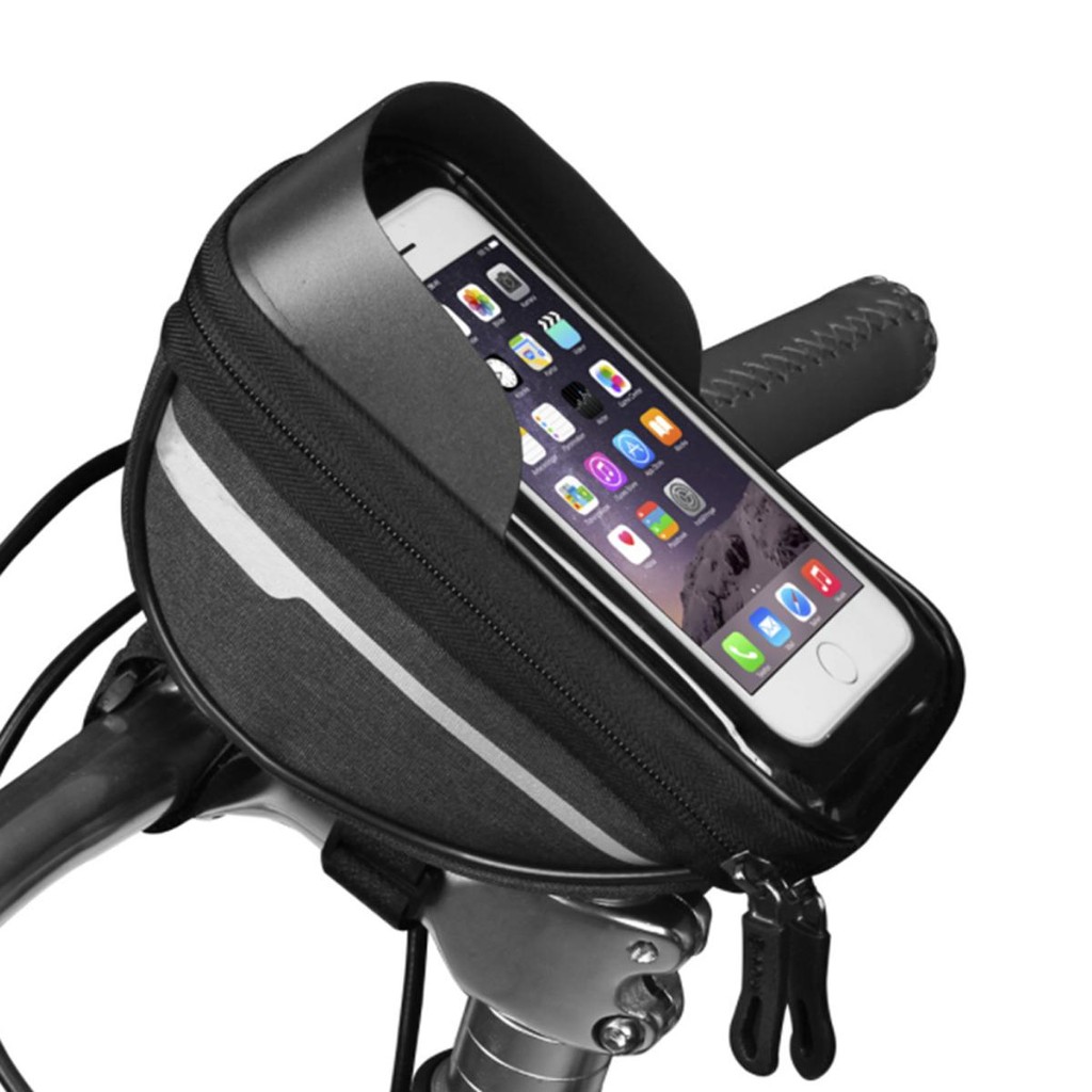 Bolsa Case Celular Bike Bicicleta Para Guia De Bicicleta À Prova Dágua-Frontal De Ciclismo