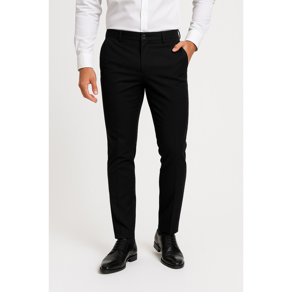 Calça social masculina slim – Envio imediato