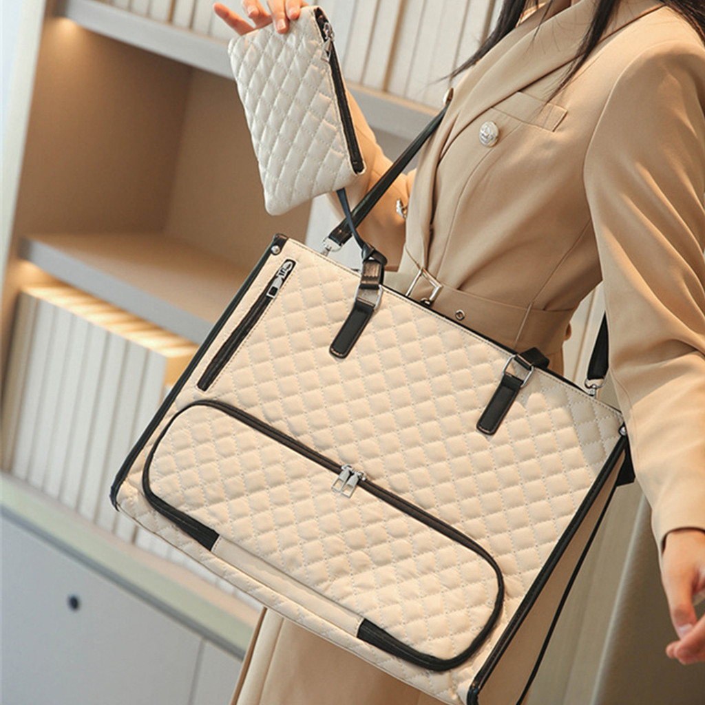 Bolsa de Trabalho Feminina Térmica com Espaço para Notebook e Lancheira