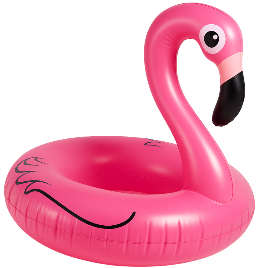 Boia Inflavel Flamingo Gigante Rosa Piscina Praia Adulto Infantil Festa e Verão