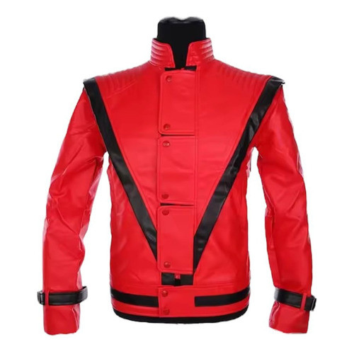 Jaqueta Michael Jackson Thriller Couro Sintético